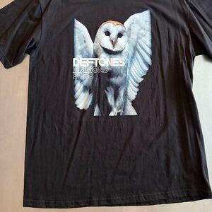 Black Deftones Graphic T-Shirt